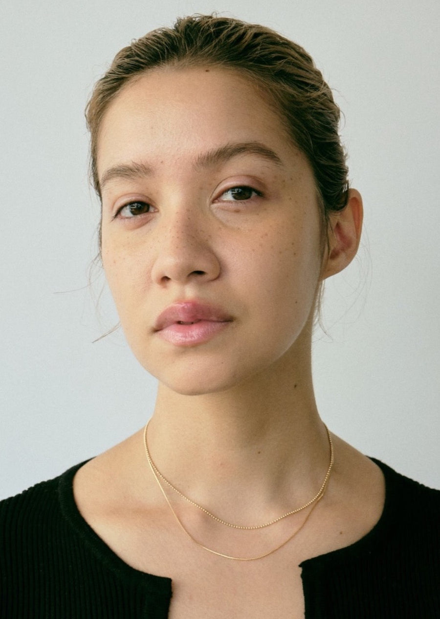 アクセサリー PAULINE STUDIO Ball Chain Necklace Fine Ball Chain Necklace / 18K ＜PAULINE STUDIO ポーリーン