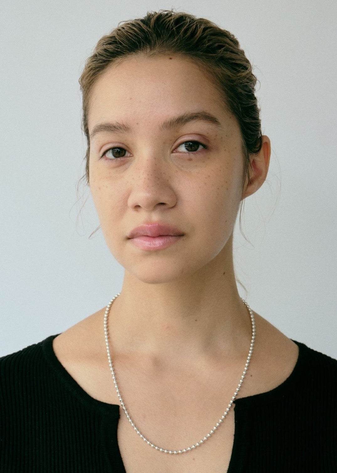 Ball Chain Necklace 50cm（Gold / Silver）