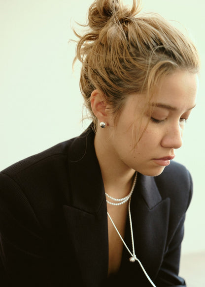 Aurora Studs / Silver