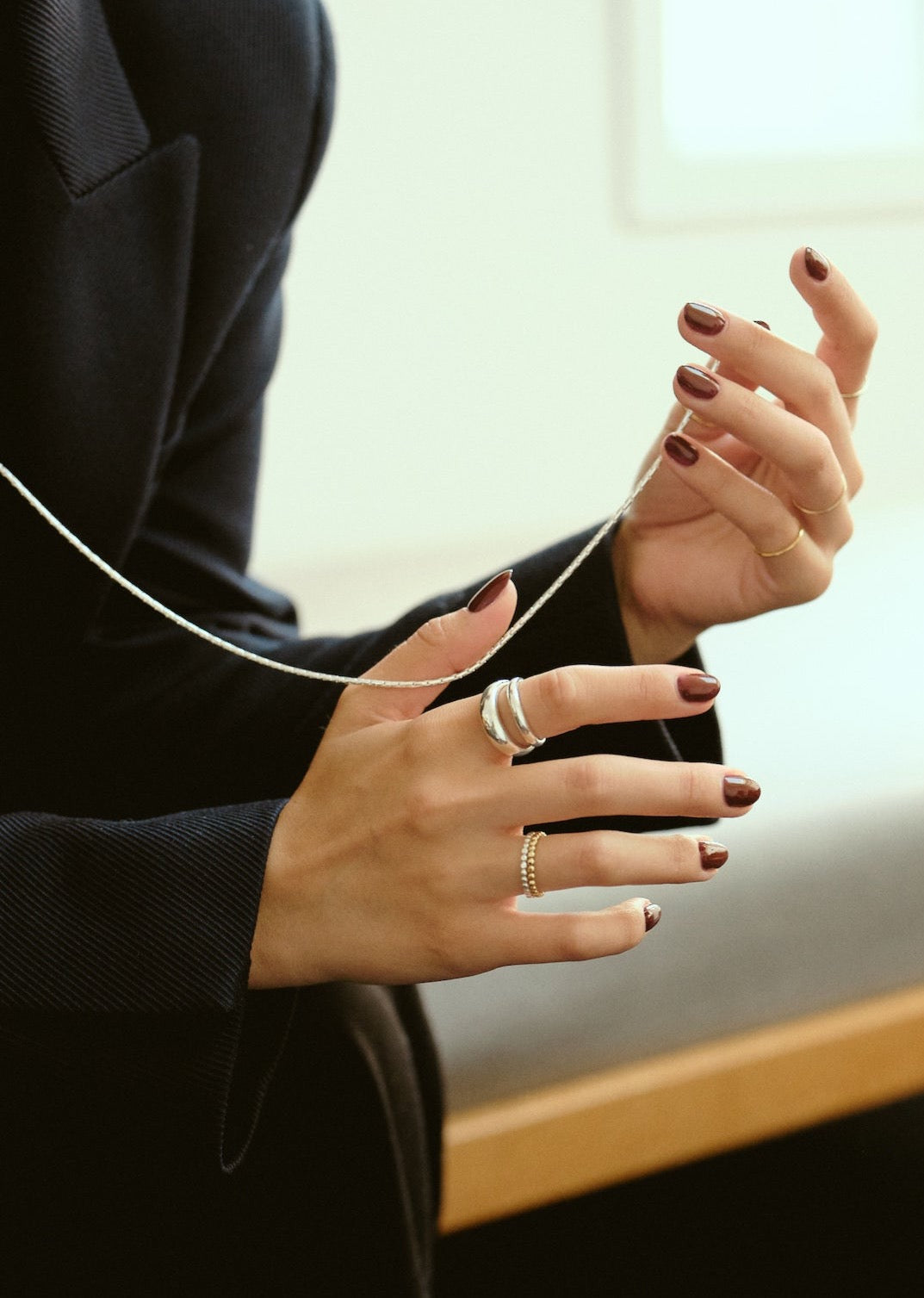 Kori Double Ring / Silver　