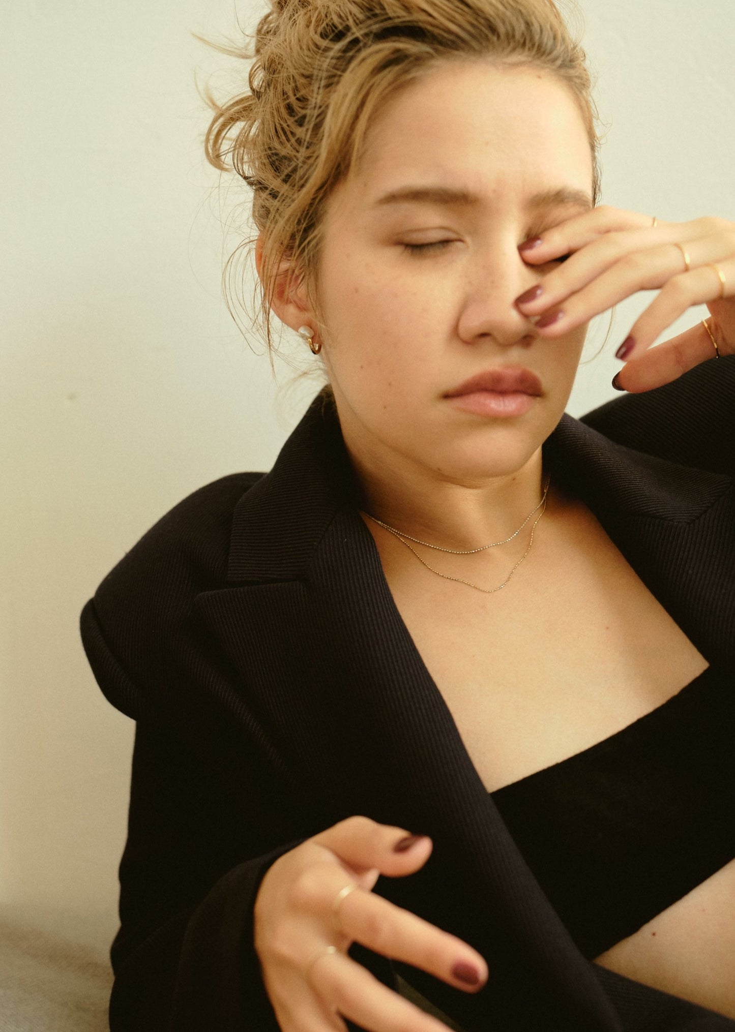 Fine Ball Chain Necklace / 10K