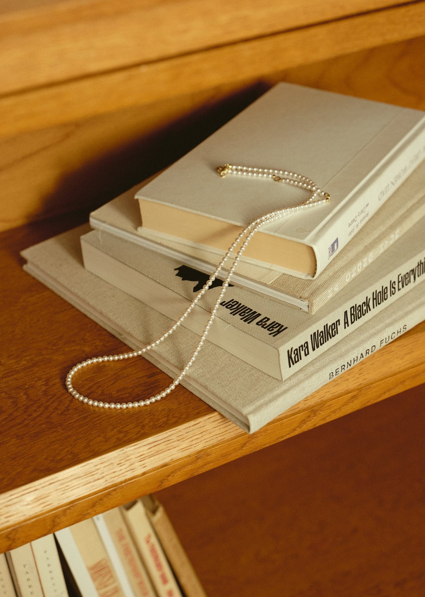 Many Way Long Pearl Necklace（Gold / Silver）