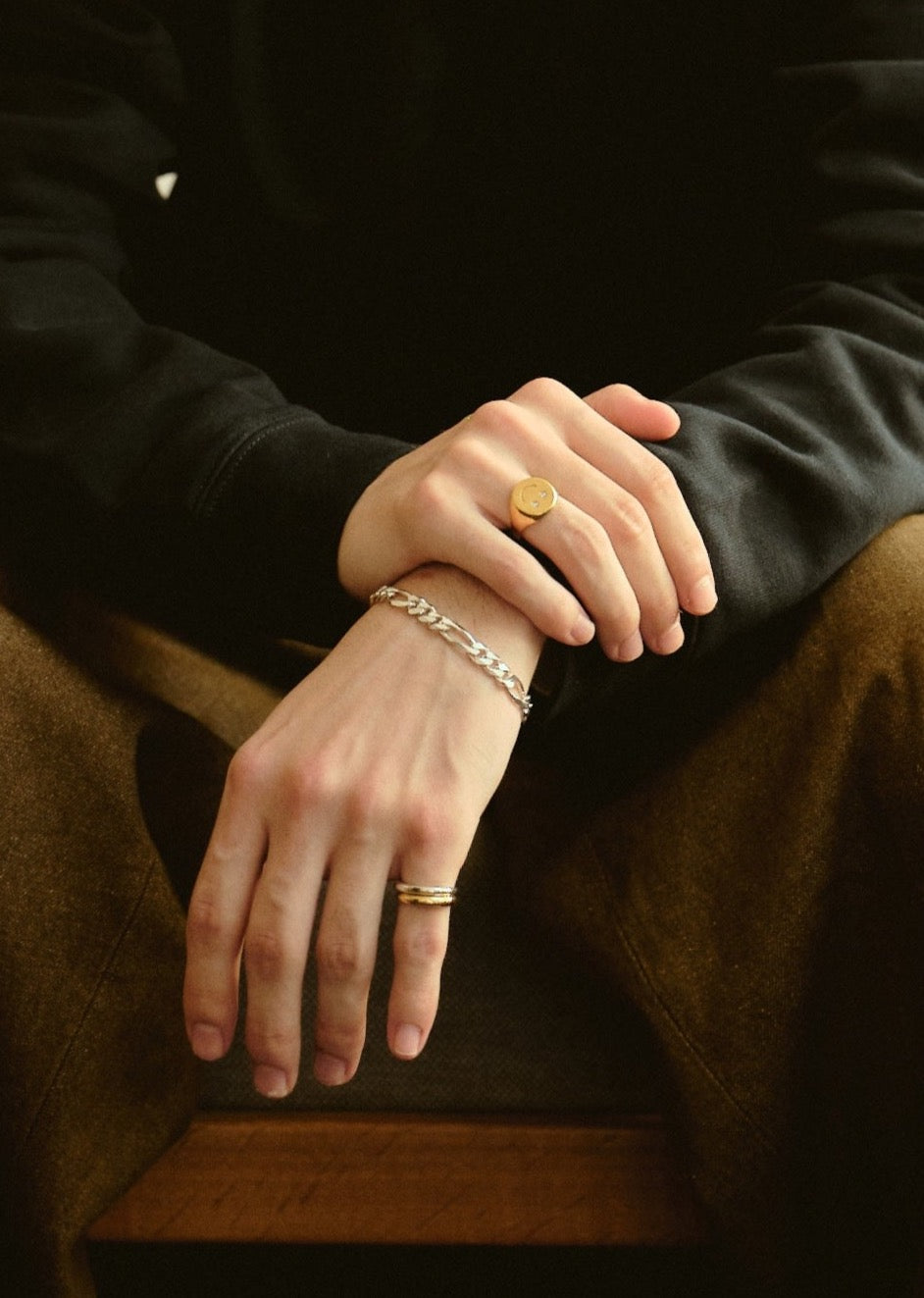Smiley Ring / Gold