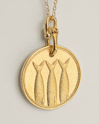 Heads Tails Coin Necklace