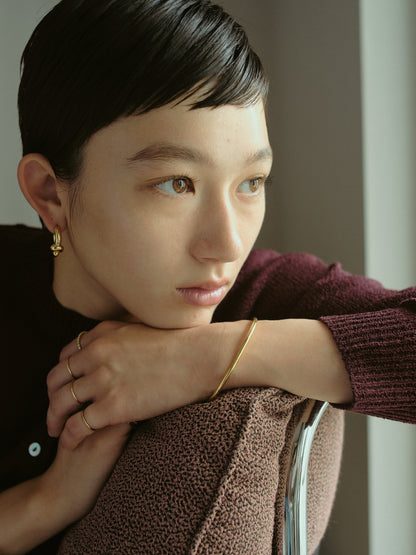 One Pearl Bangle（Gold / Silver）