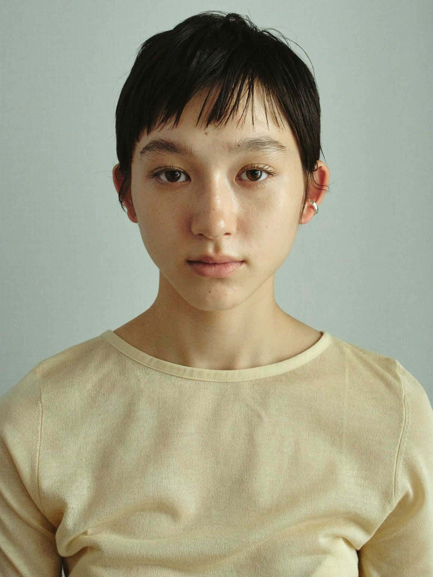 Minimal Movable Earcuff（Gold / Silver）