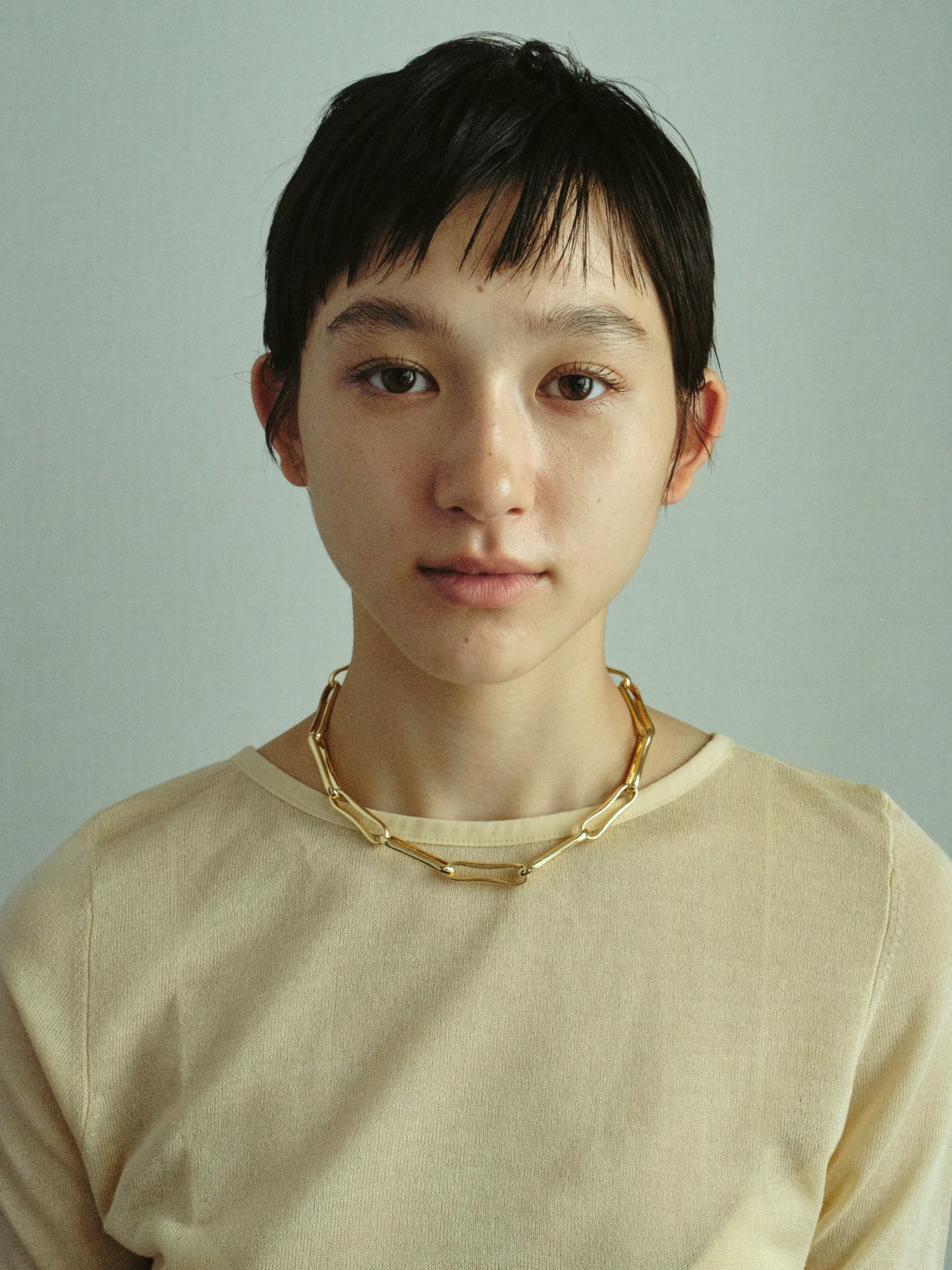 Chunky Link Necklace / Gold