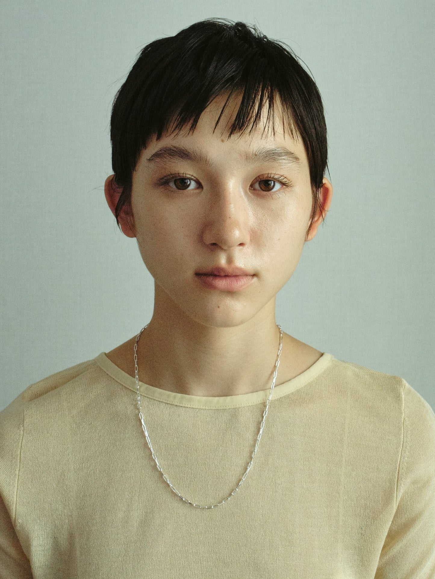 Link Chain Necklace 50cm（Gold / Silver）