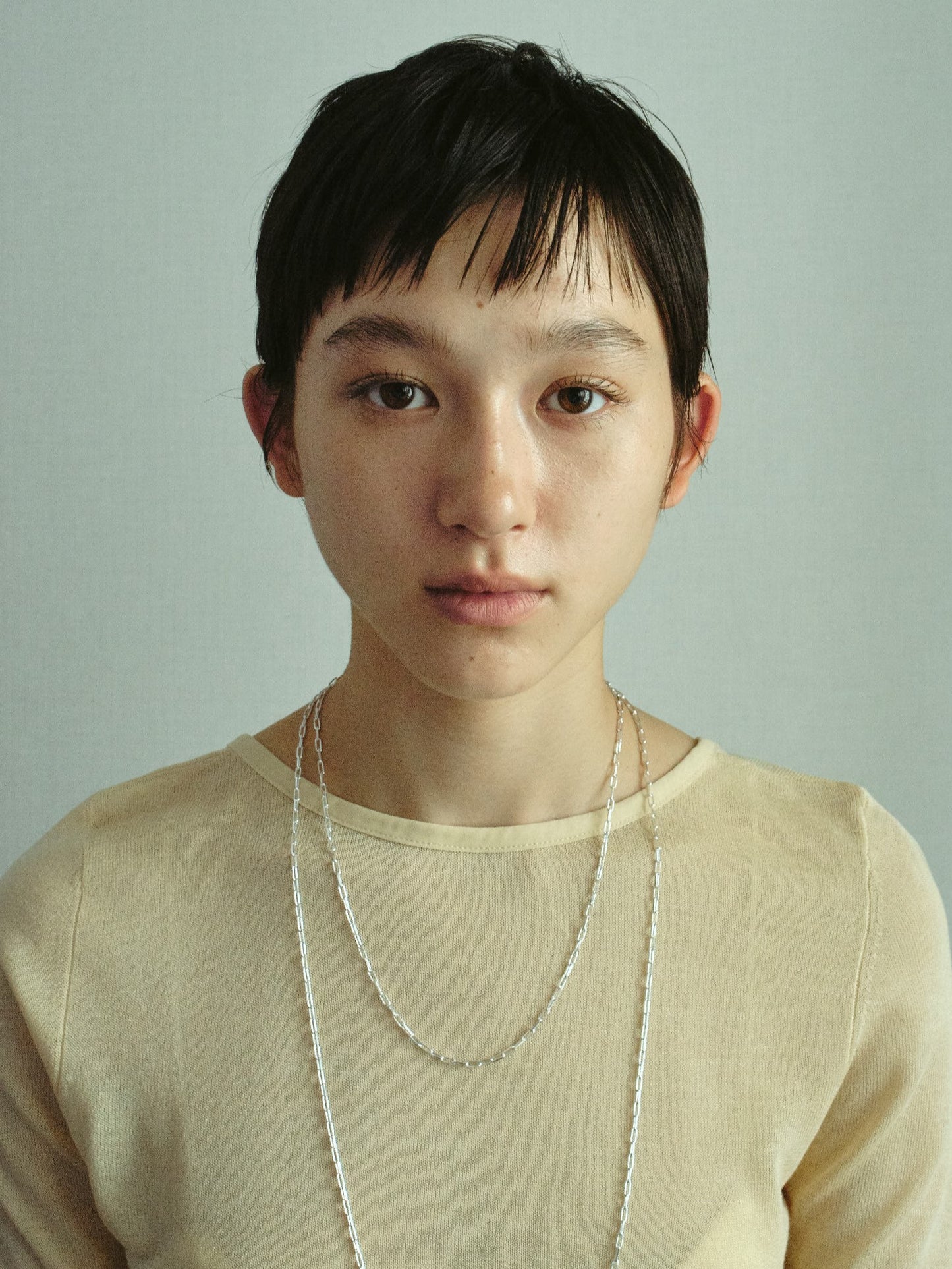 Link Chain Necklace 50cm（Gold / Silver）