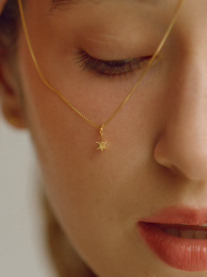 Thin Box Chain Necklace（gold / silver）