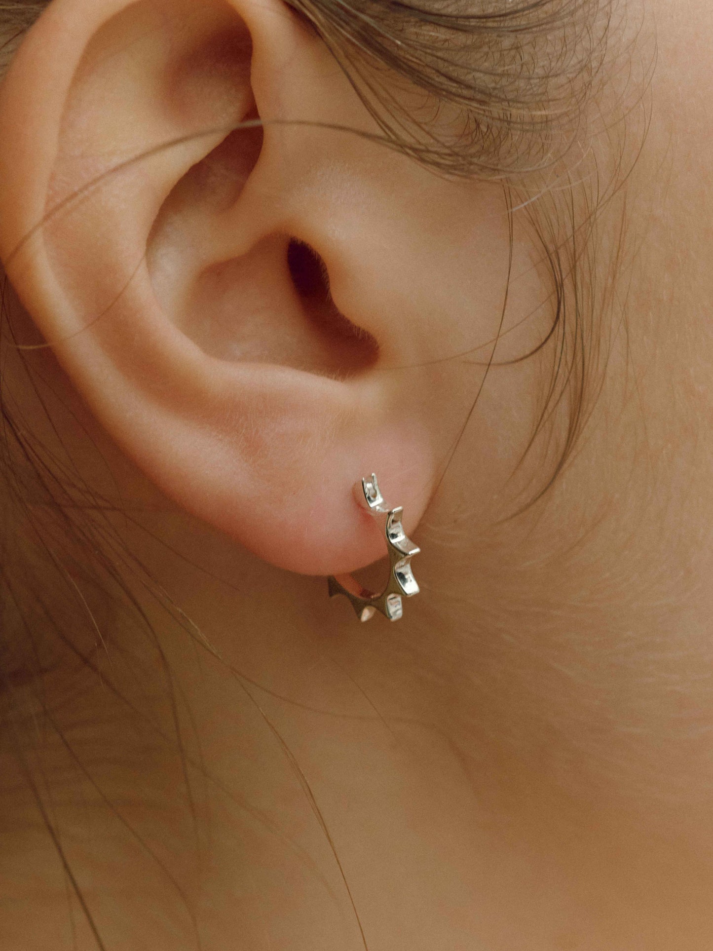 Sparkle Hoops（Gold / Silver）　