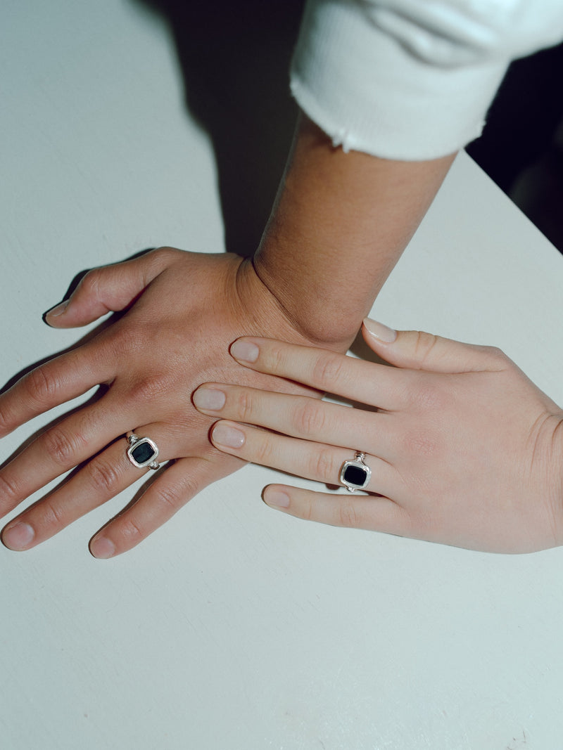 Heirloom Onyx Signet Ring