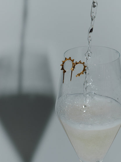 Sparkle Hoops（Gold / Silver）　