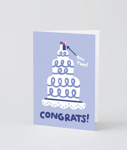 Congrats Wedding Cake