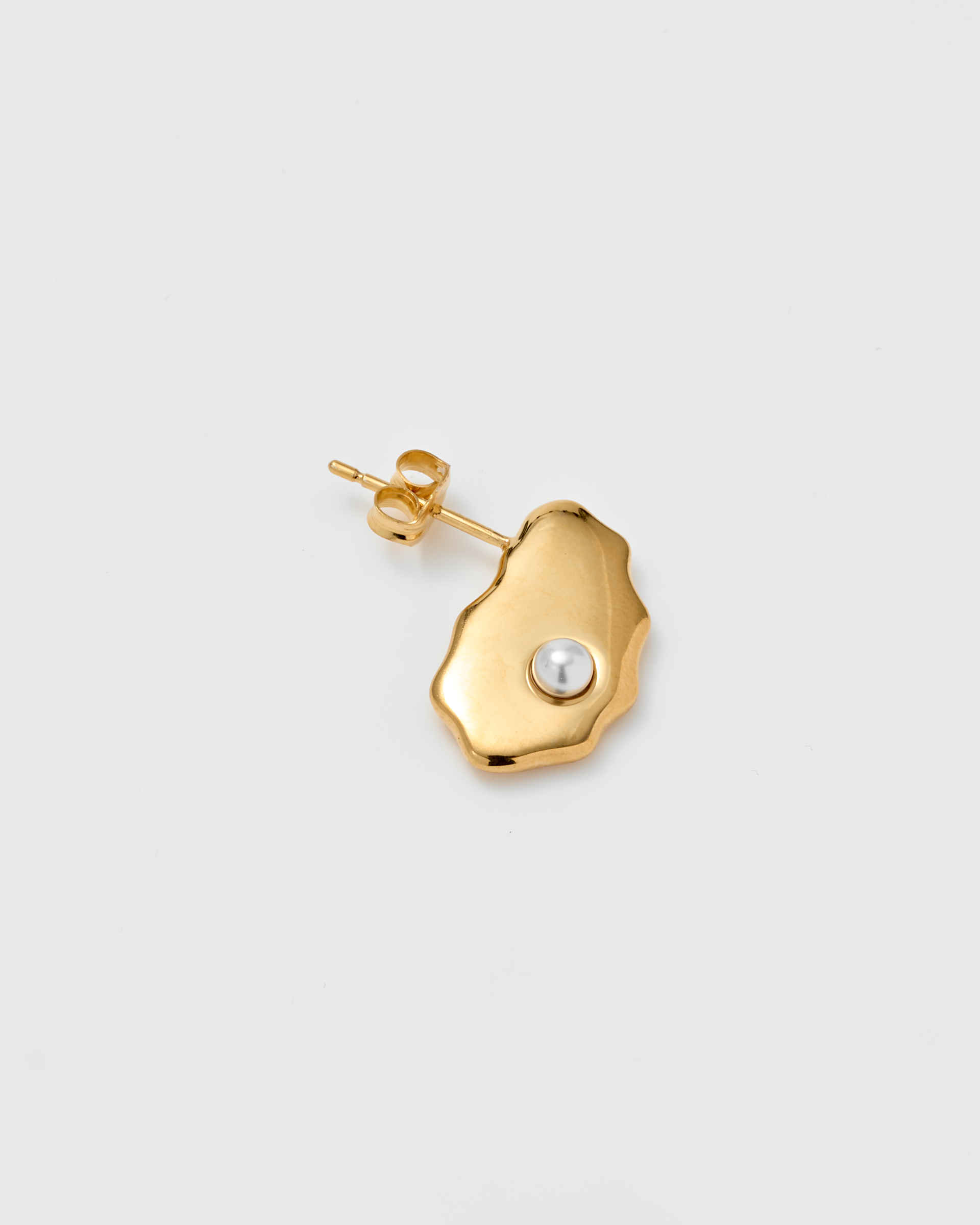 Oyster Studs Pearl片耳 / Gold＜PAULINE STUDIO ポーリーンストゥディオ＞