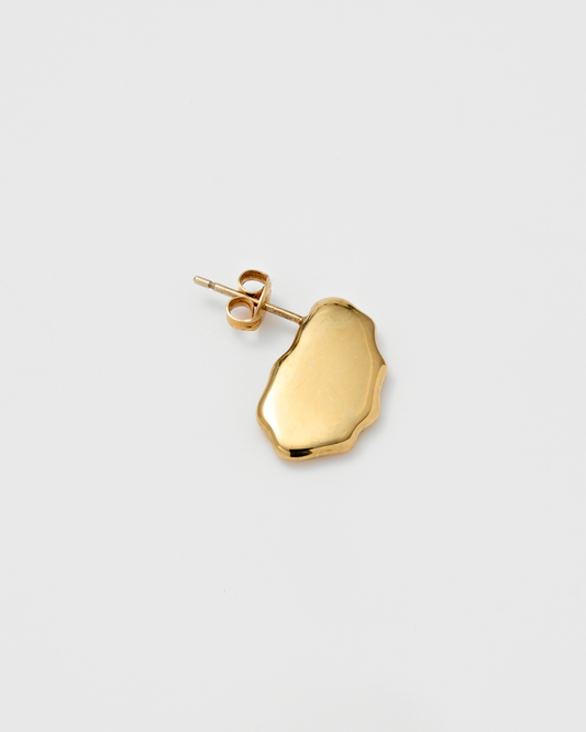 Oyster Studs 片耳 / Gold