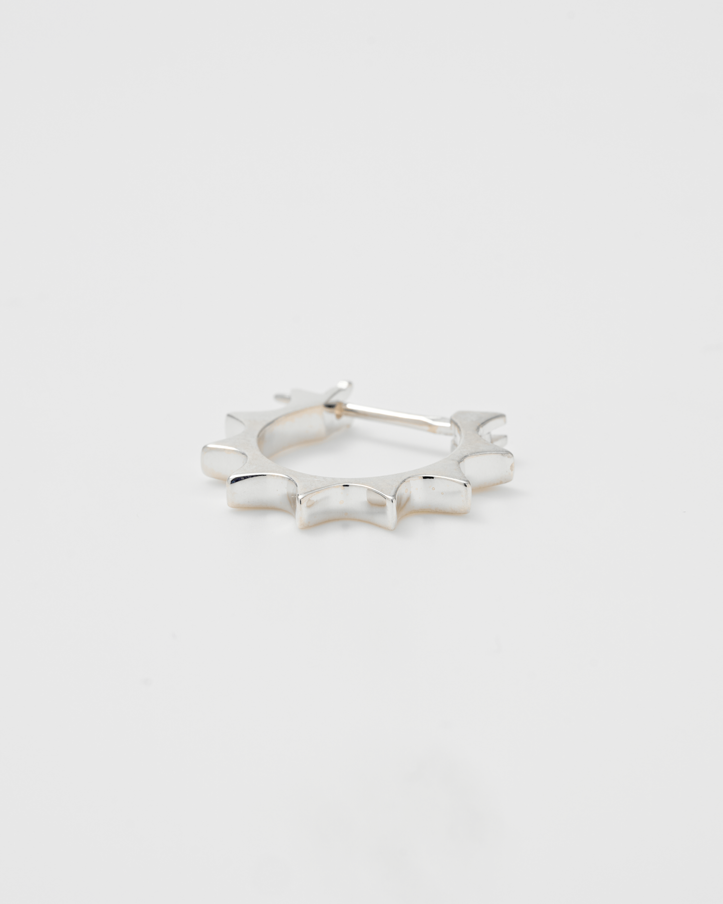 Sparkle Hoops / Silver