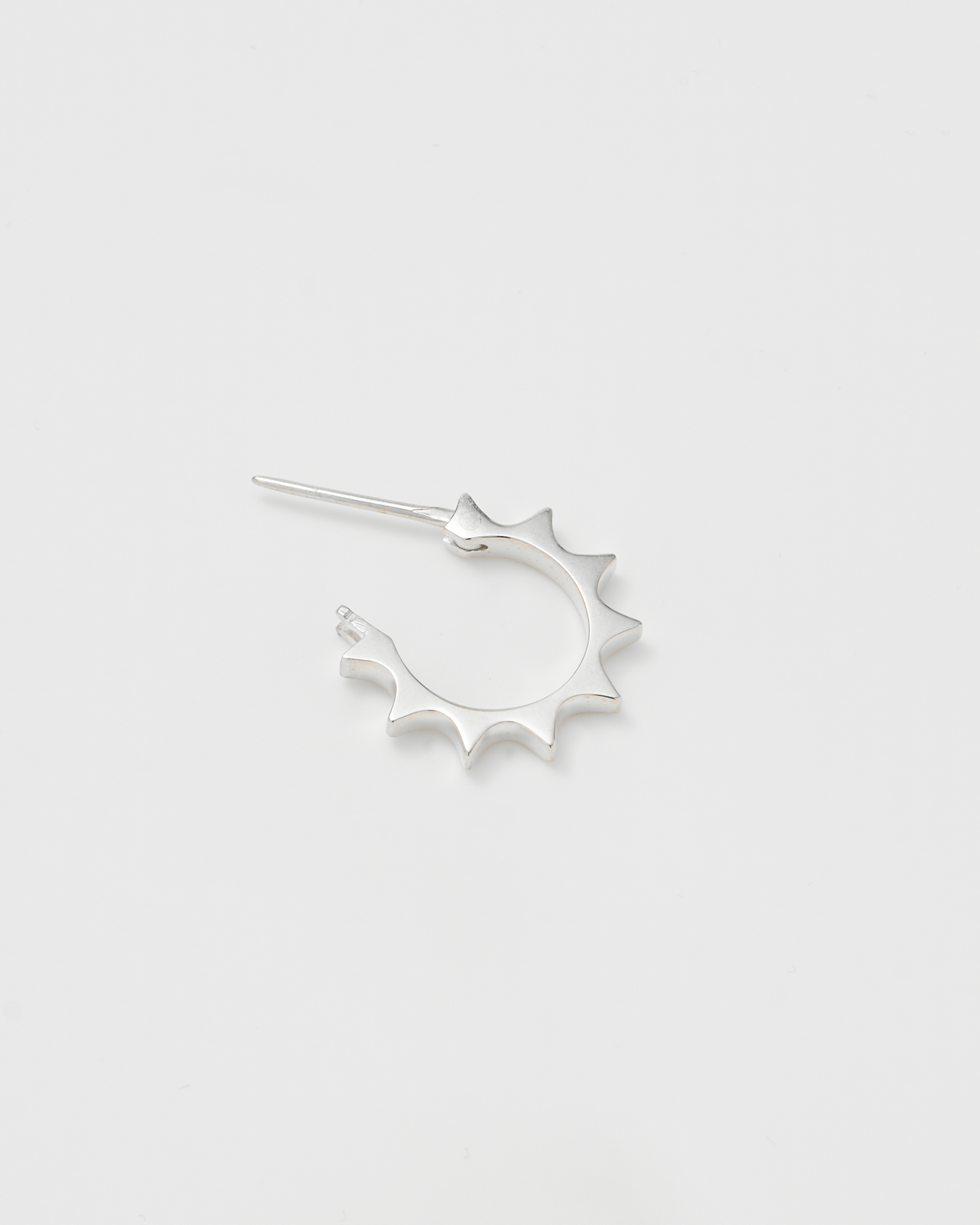 Sparkle Hoops / Silver