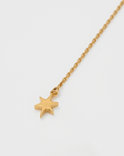 Sparkle Chain Pierce 片耳 / Gold