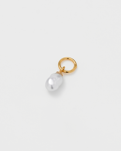 Keshi Pearl Charm / Gold