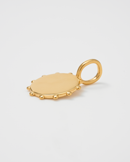 Plate Charm / Gold