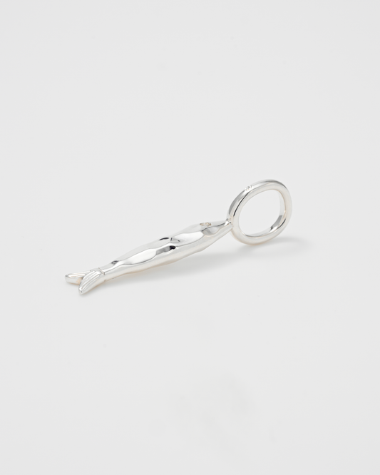 Fish Charm / Silver