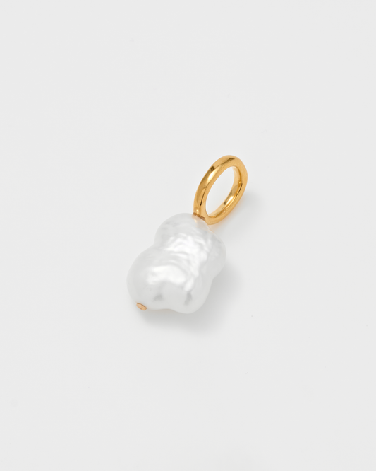Pearl Charm / Gold
