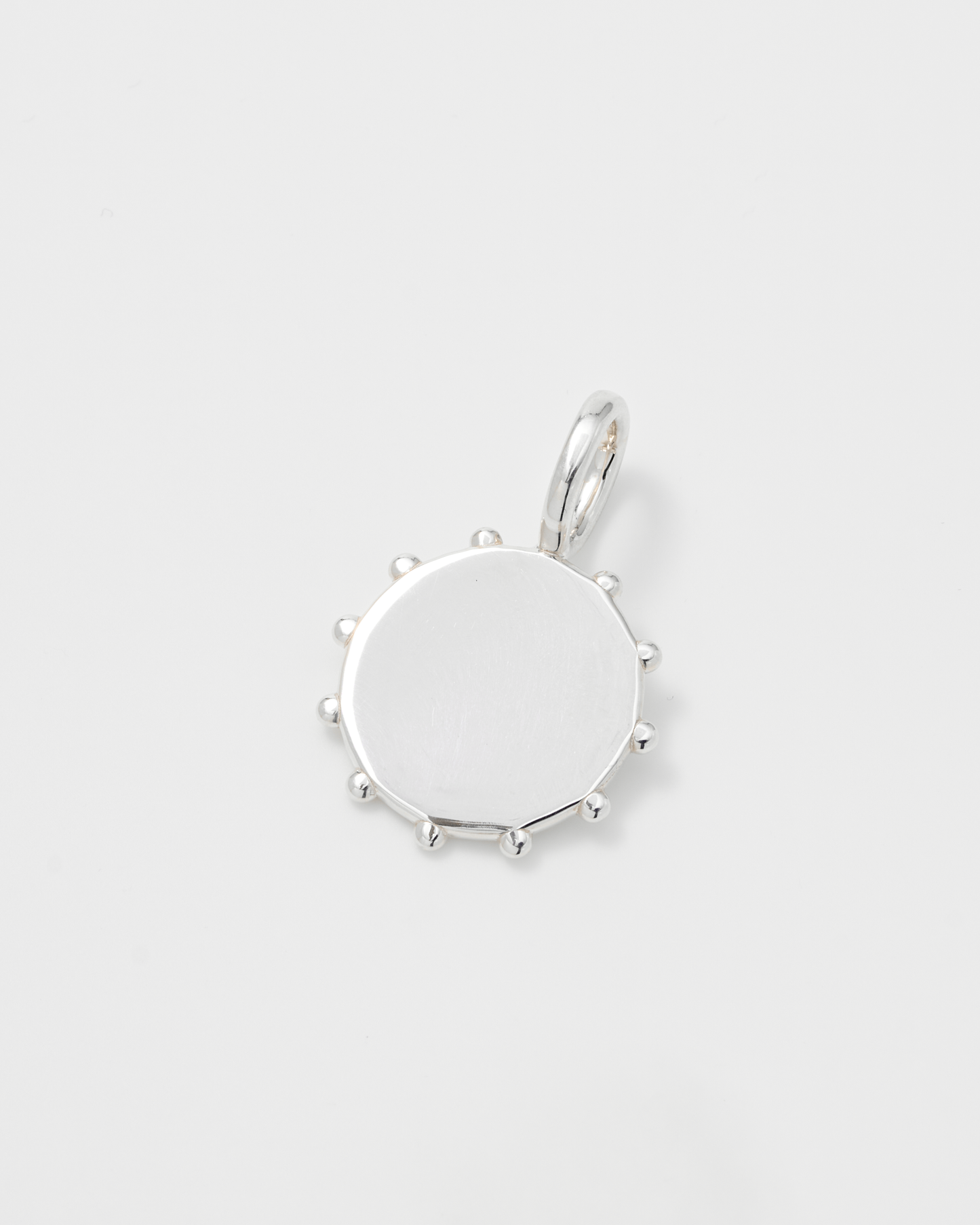 Plate Charm / Silver