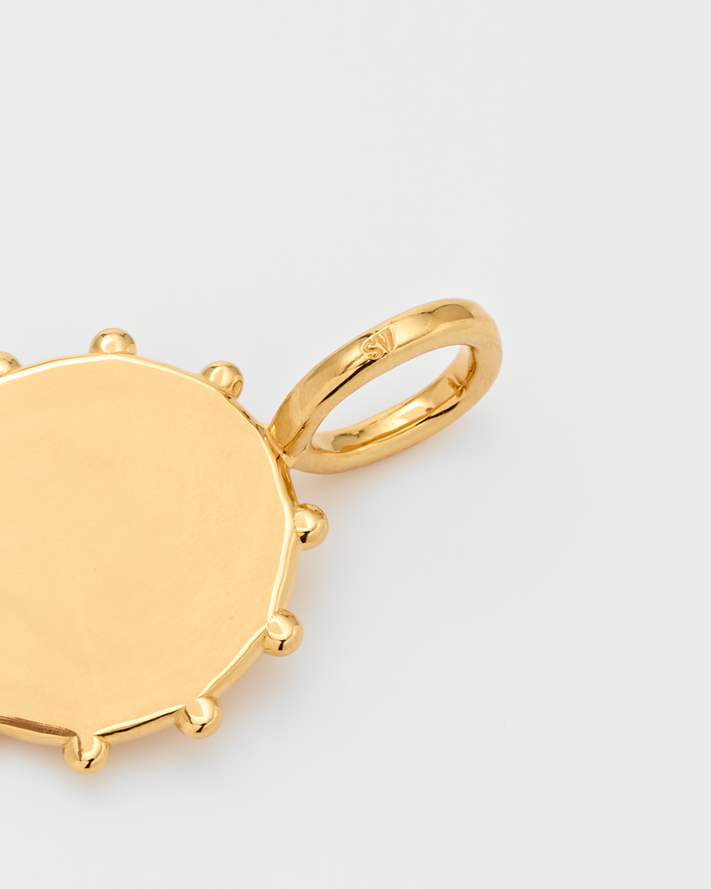 Plate Charm / Gold