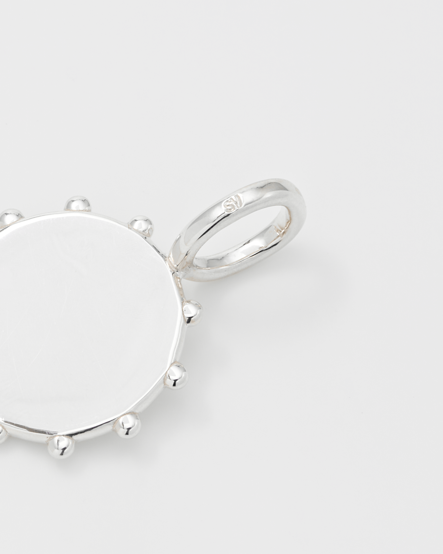 Plate Charm / Silver