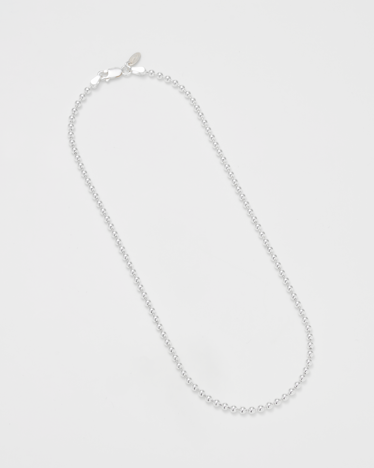Ball Chain Choker 38cm / Silver