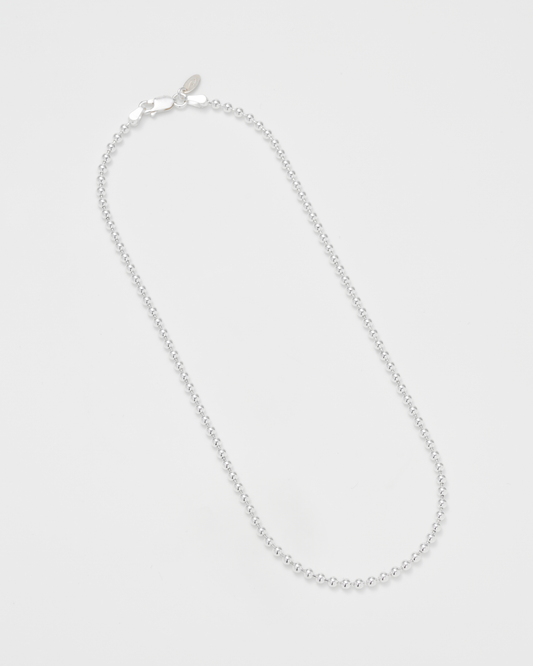 Ball Chain Choker 38cm / Silver