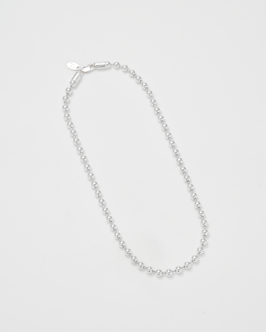 Big Ball Chain Choker 38cm / Silver