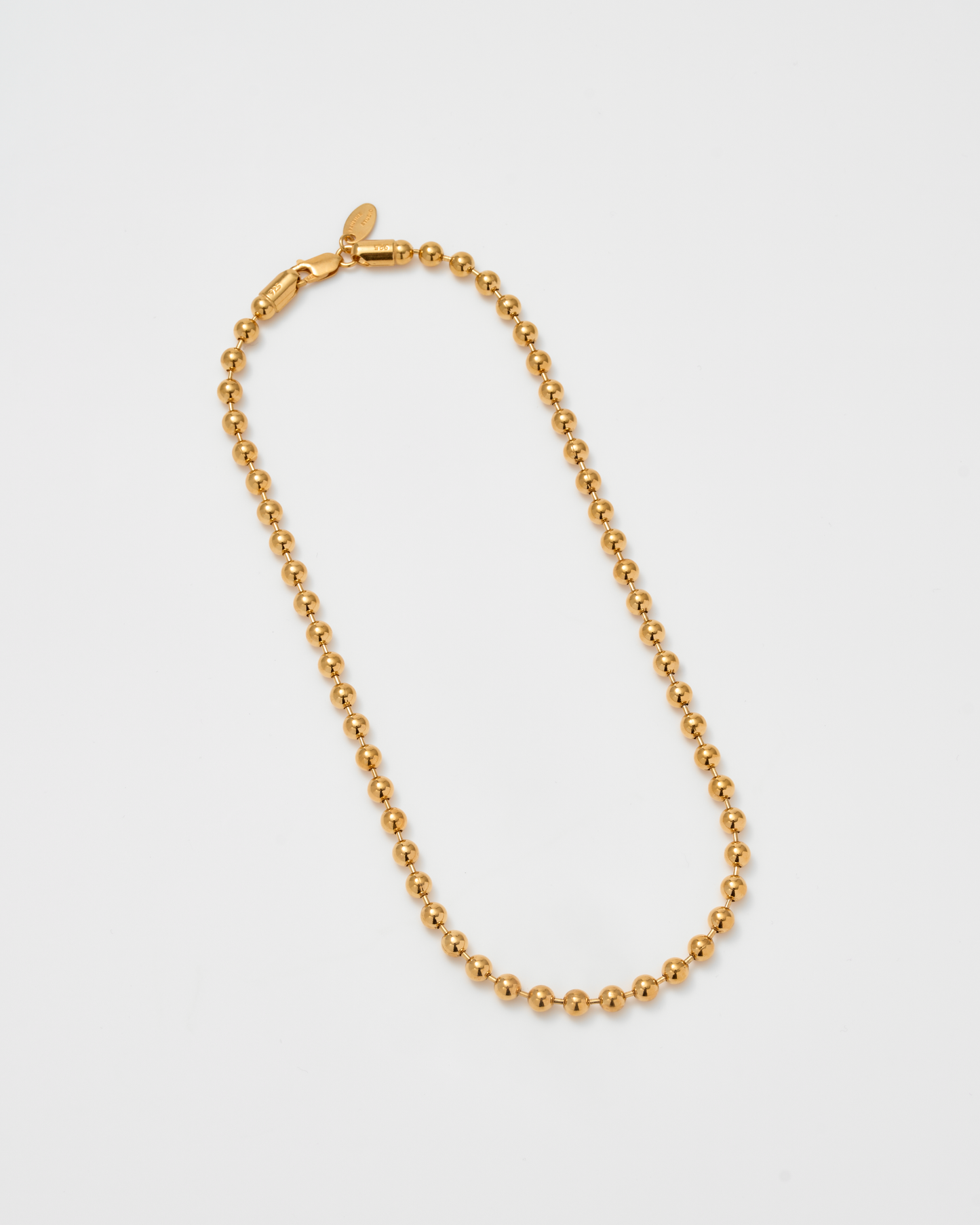 Big Ball Chain Choker 38cm / Gold