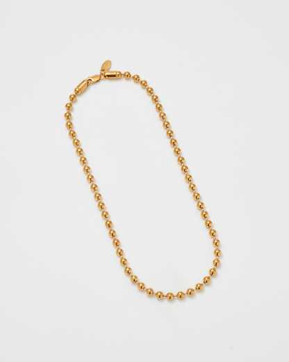 Big Ball Chain Choker 38cm / Gold
