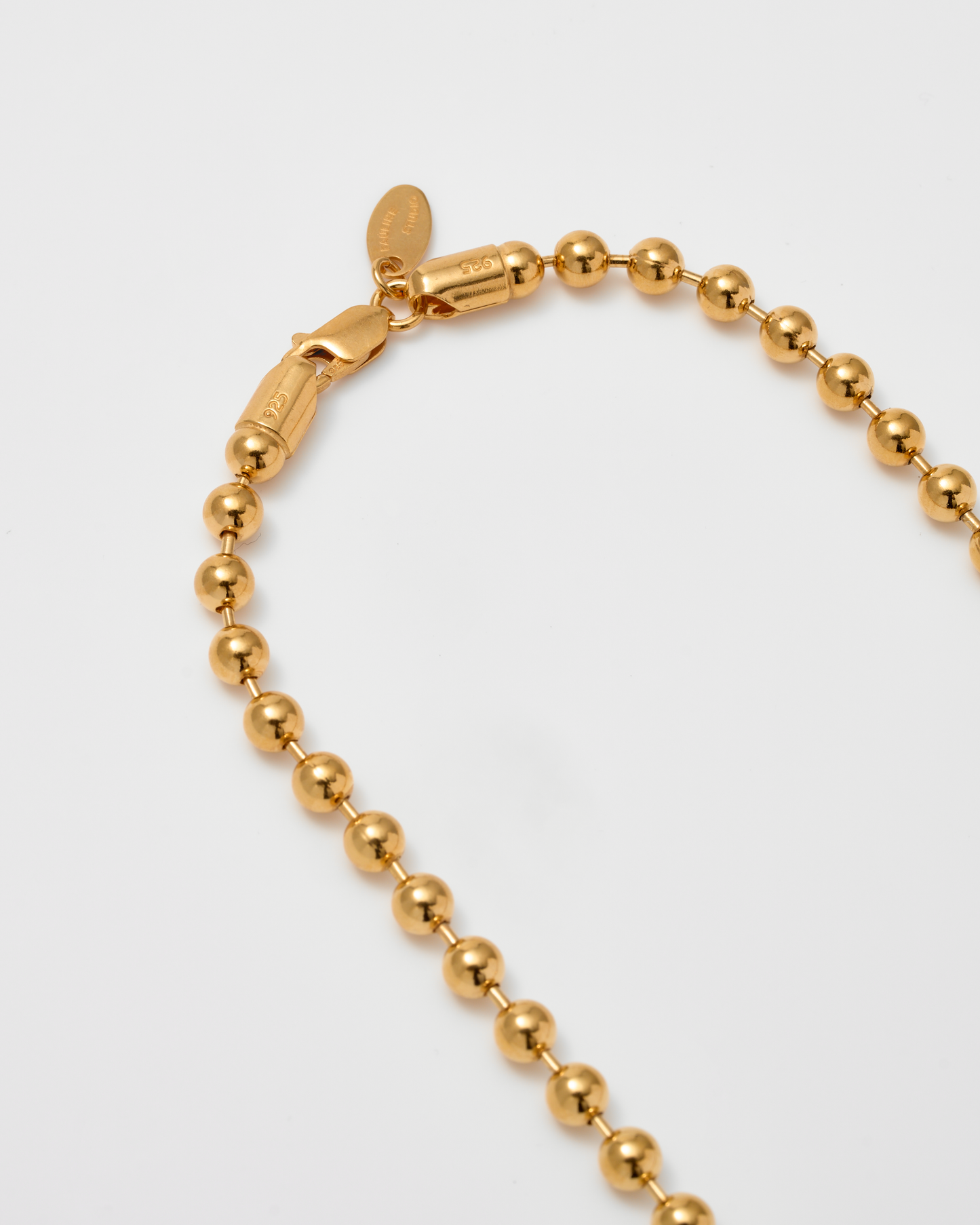 Big Ball Chain Choker 38cm / Gold