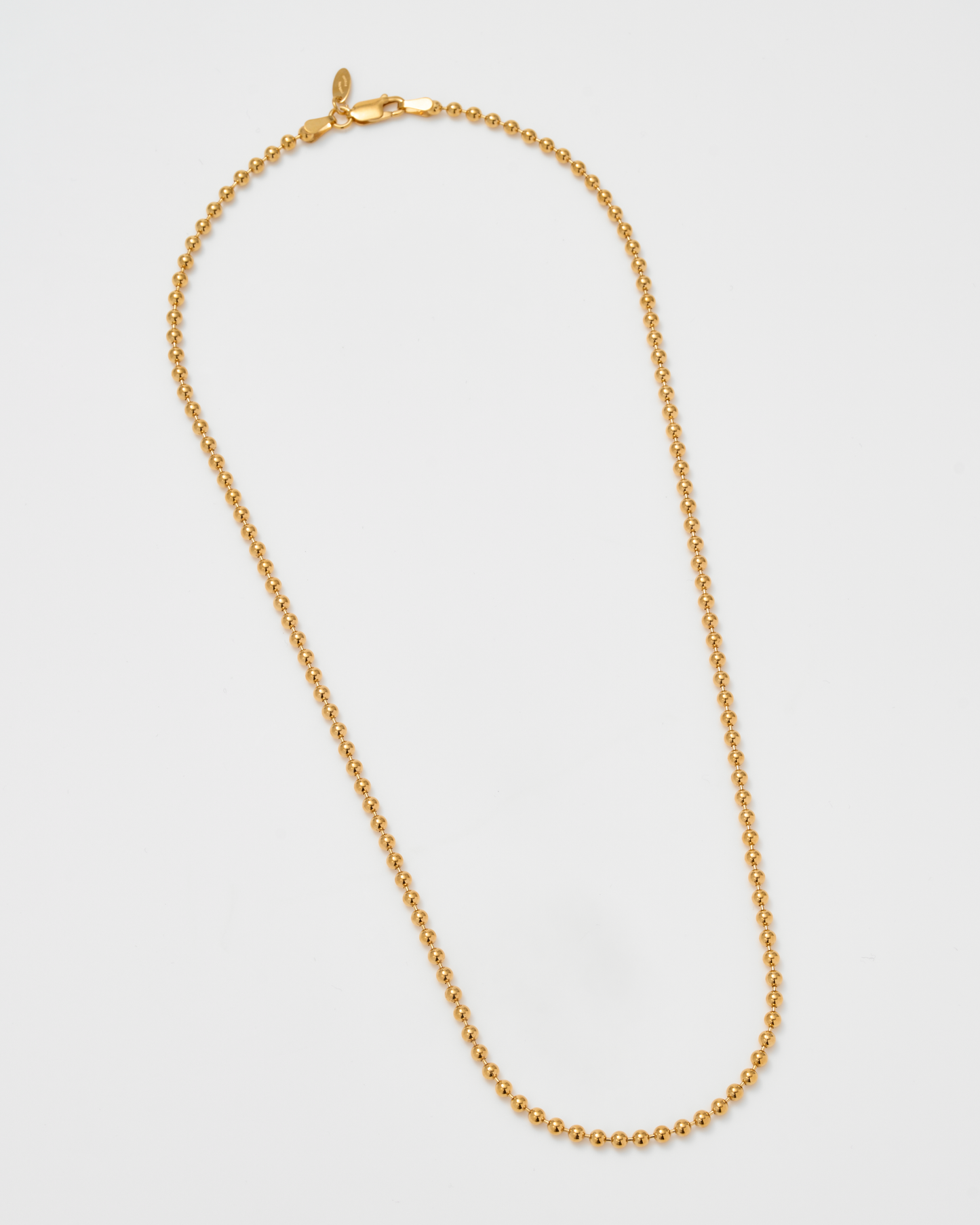 Ball Chain Necklace 50cm / Gold