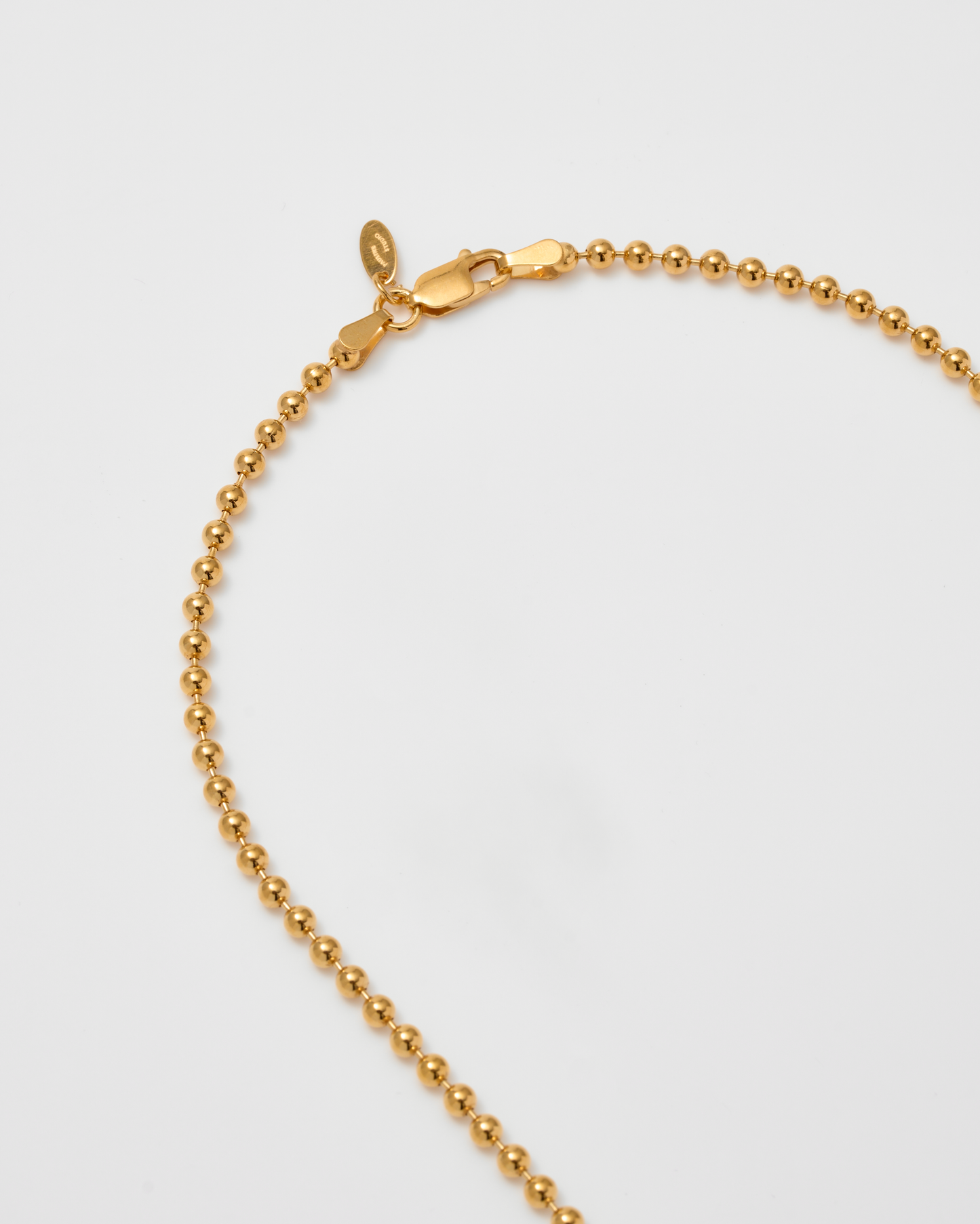 Ball Chain Necklace 50cm / Gold