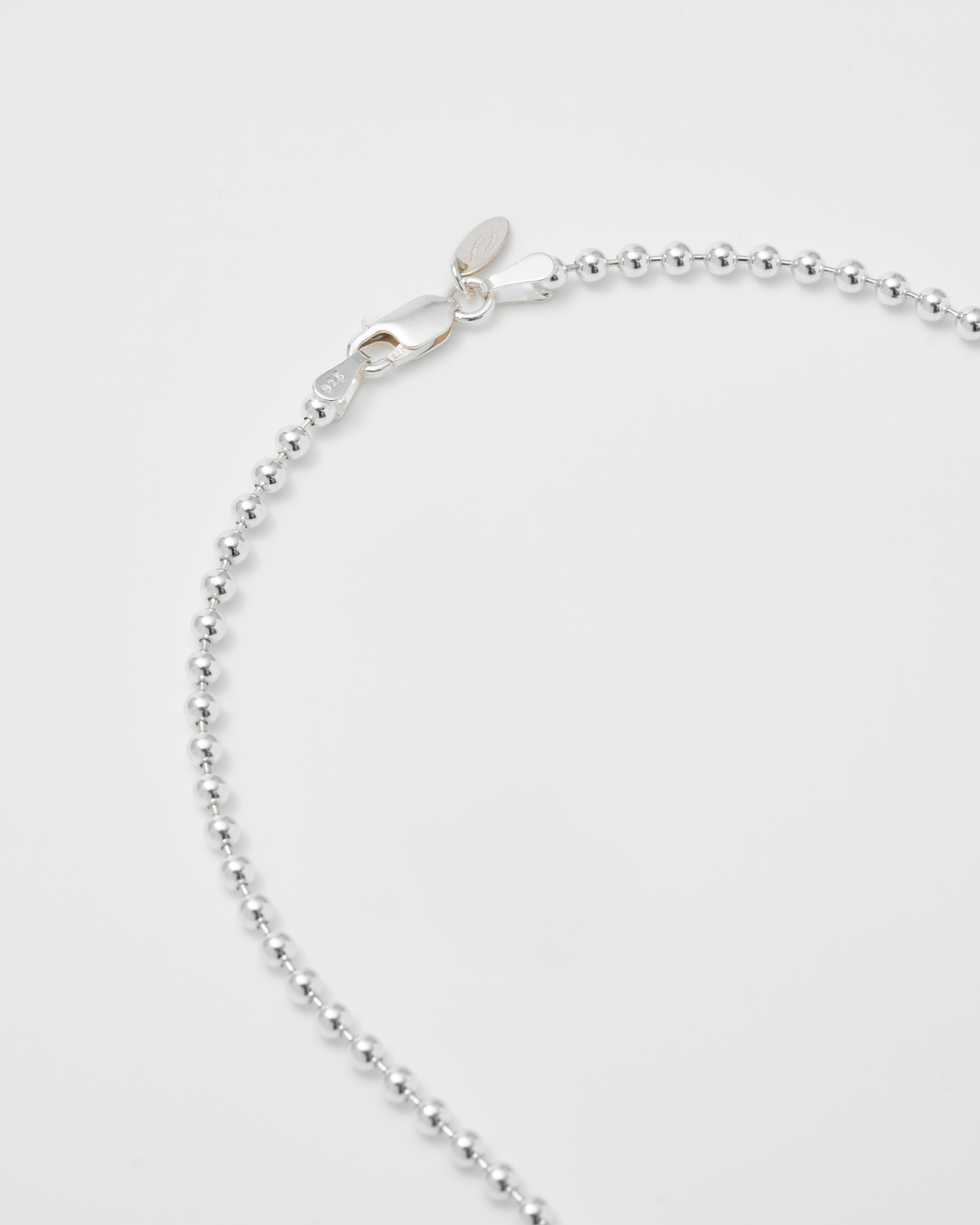 Ball Chain Choker 38cm / Silver