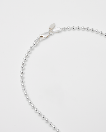 Ball Chain Choker 38cm / Silver