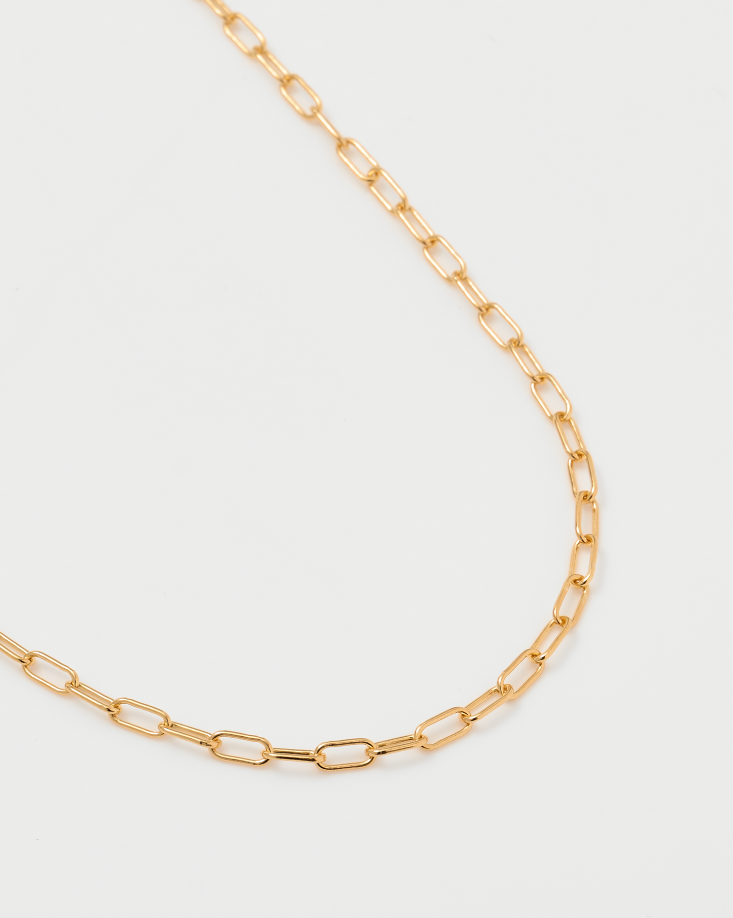 Link Chain Necklace 50cm / Gold