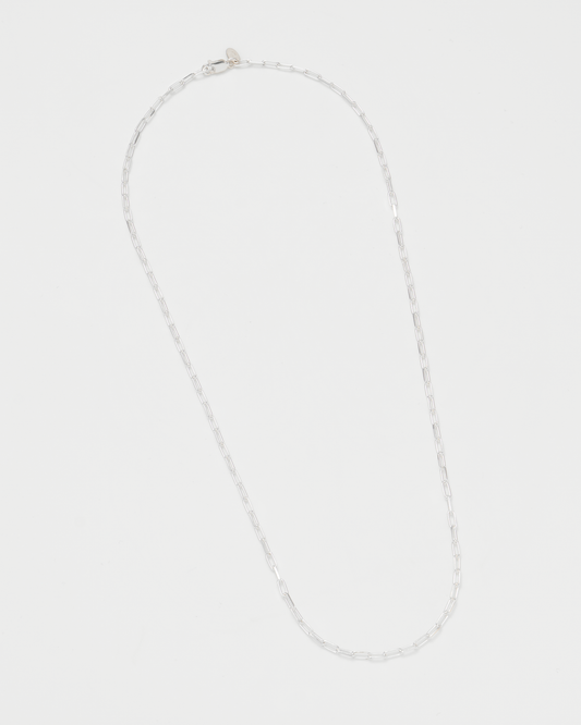 Link Chain Necklace 50cm / Silver