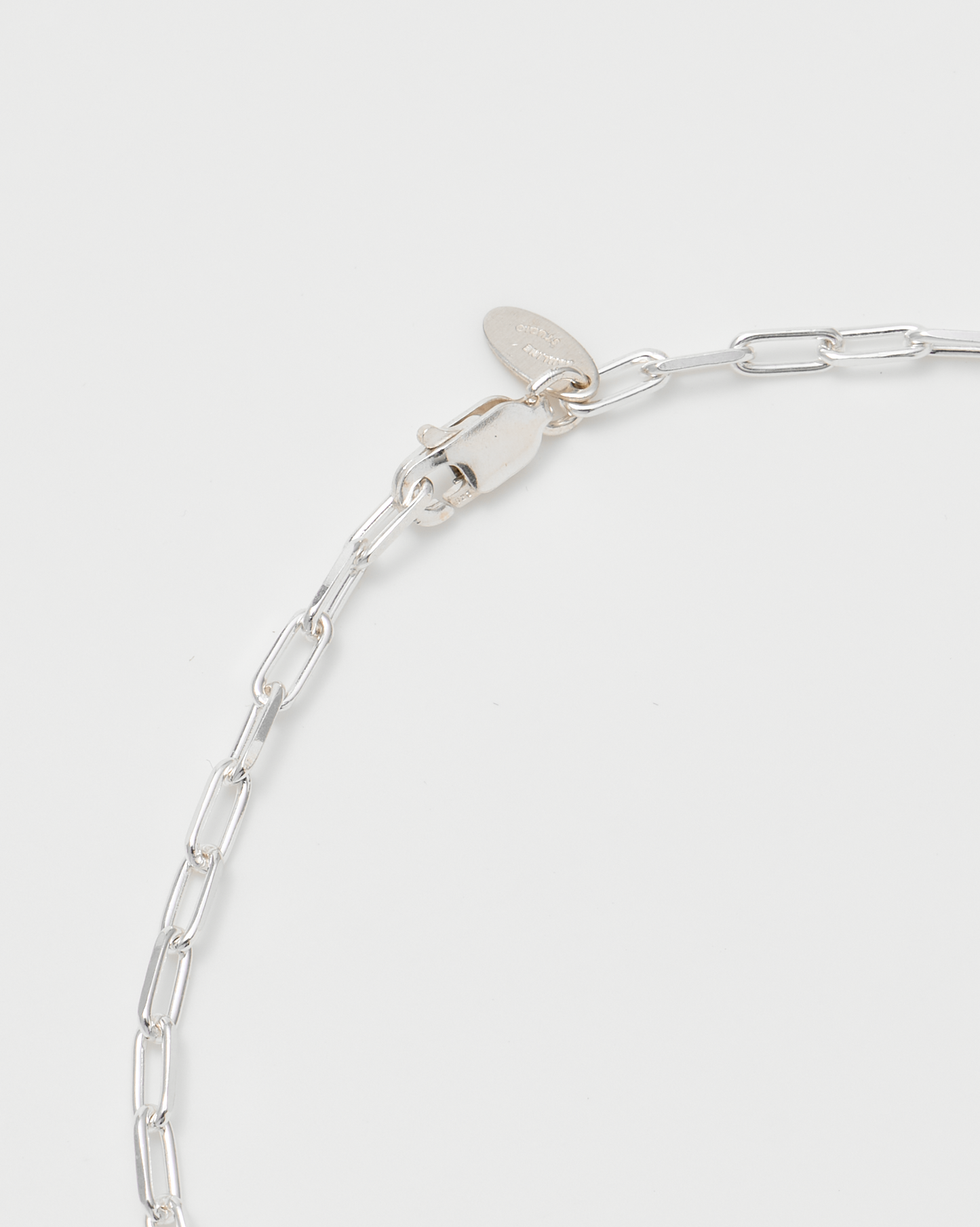 Link Chain Bracelet / Silver
