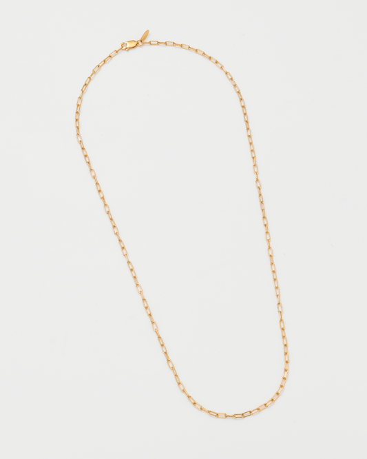 Link Chain Necklace 50cm / Gold