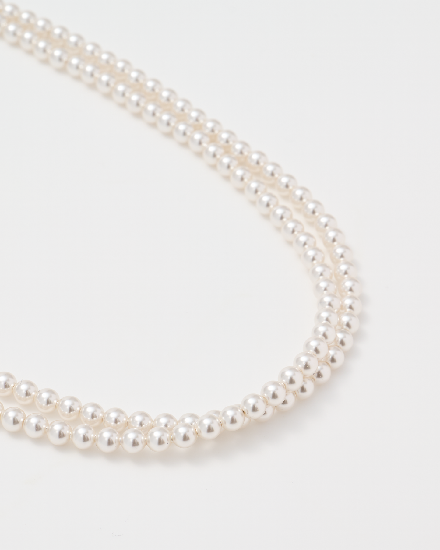 Many Way Long Pearl Necklace / Gold