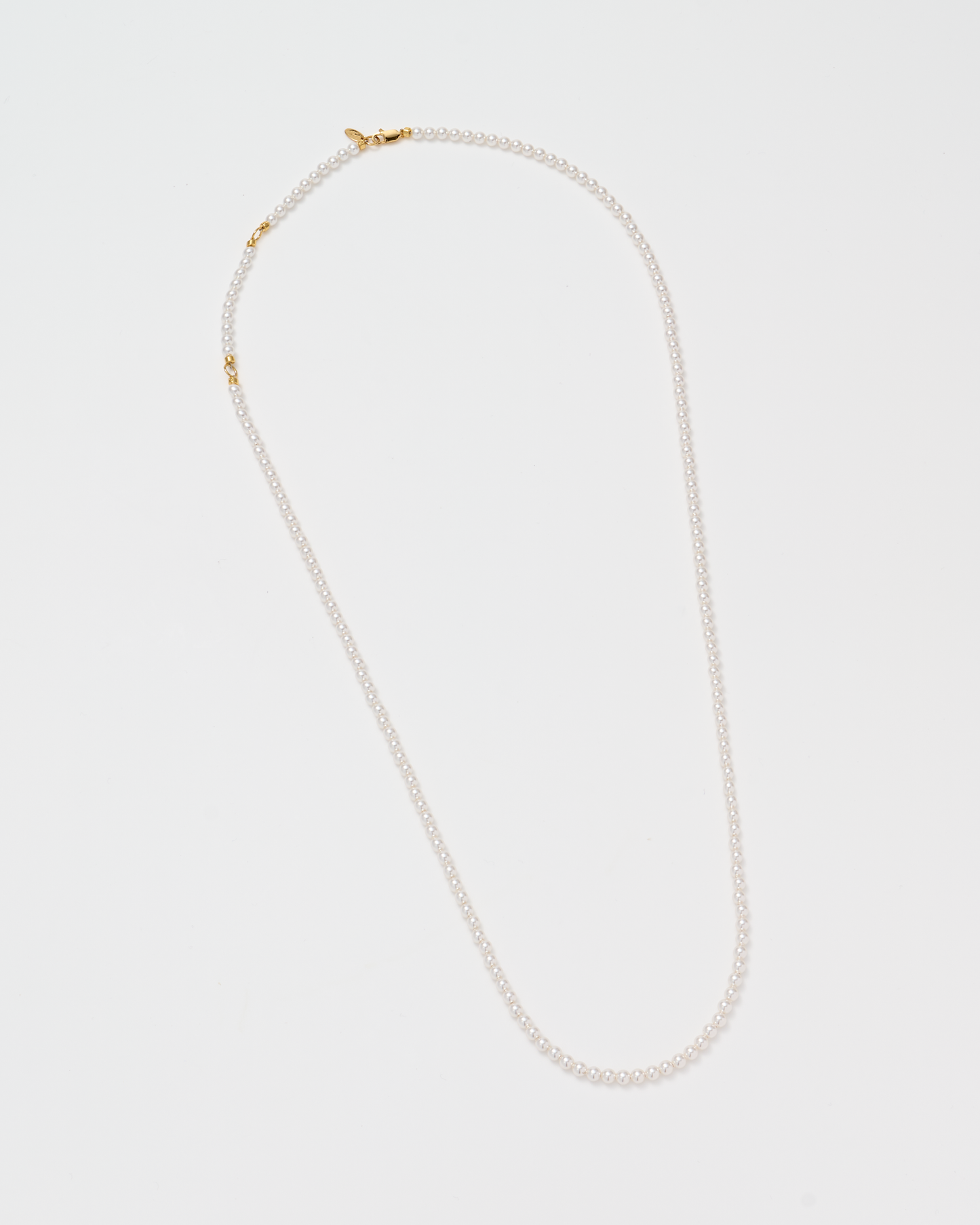 Many Way Long Pearl Necklace / Gold