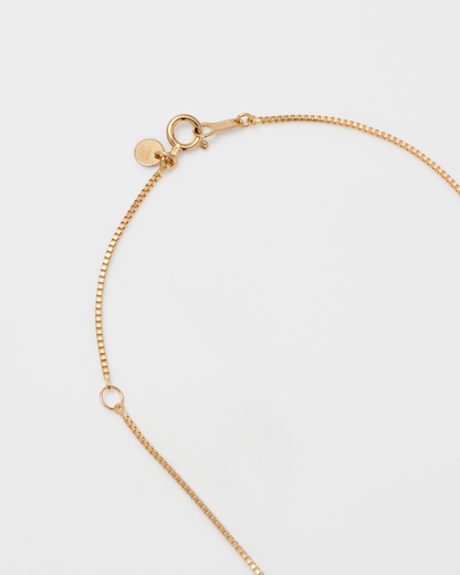 Fine Box Chain Necklace / 18K