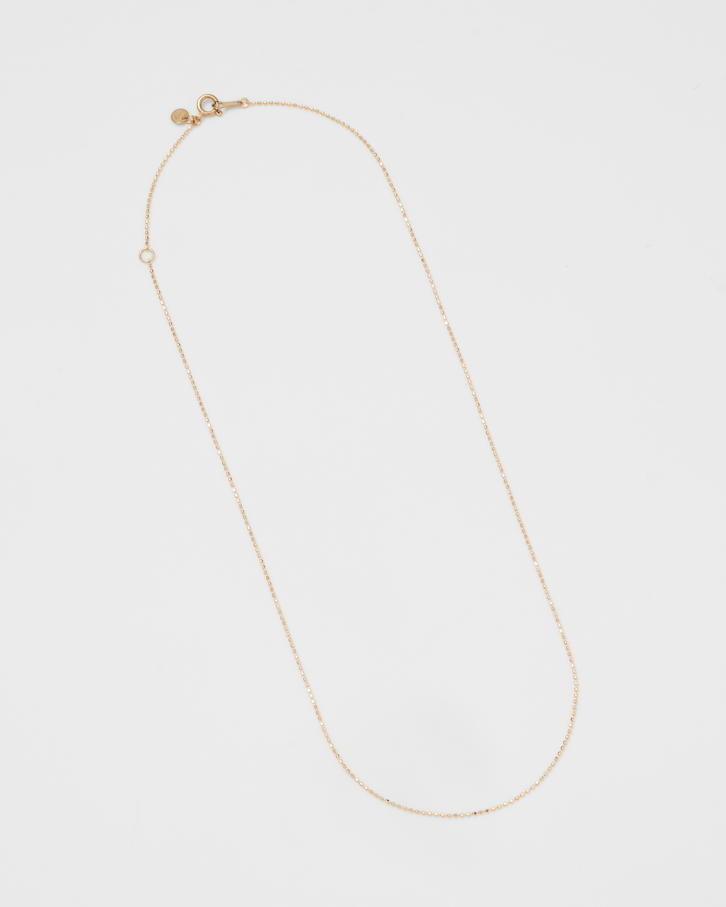 Fine Ball Chain Necklace / 10K