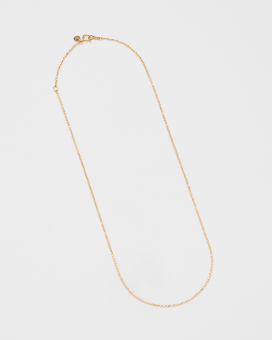 Fine Ball Chain Necklace / 18K