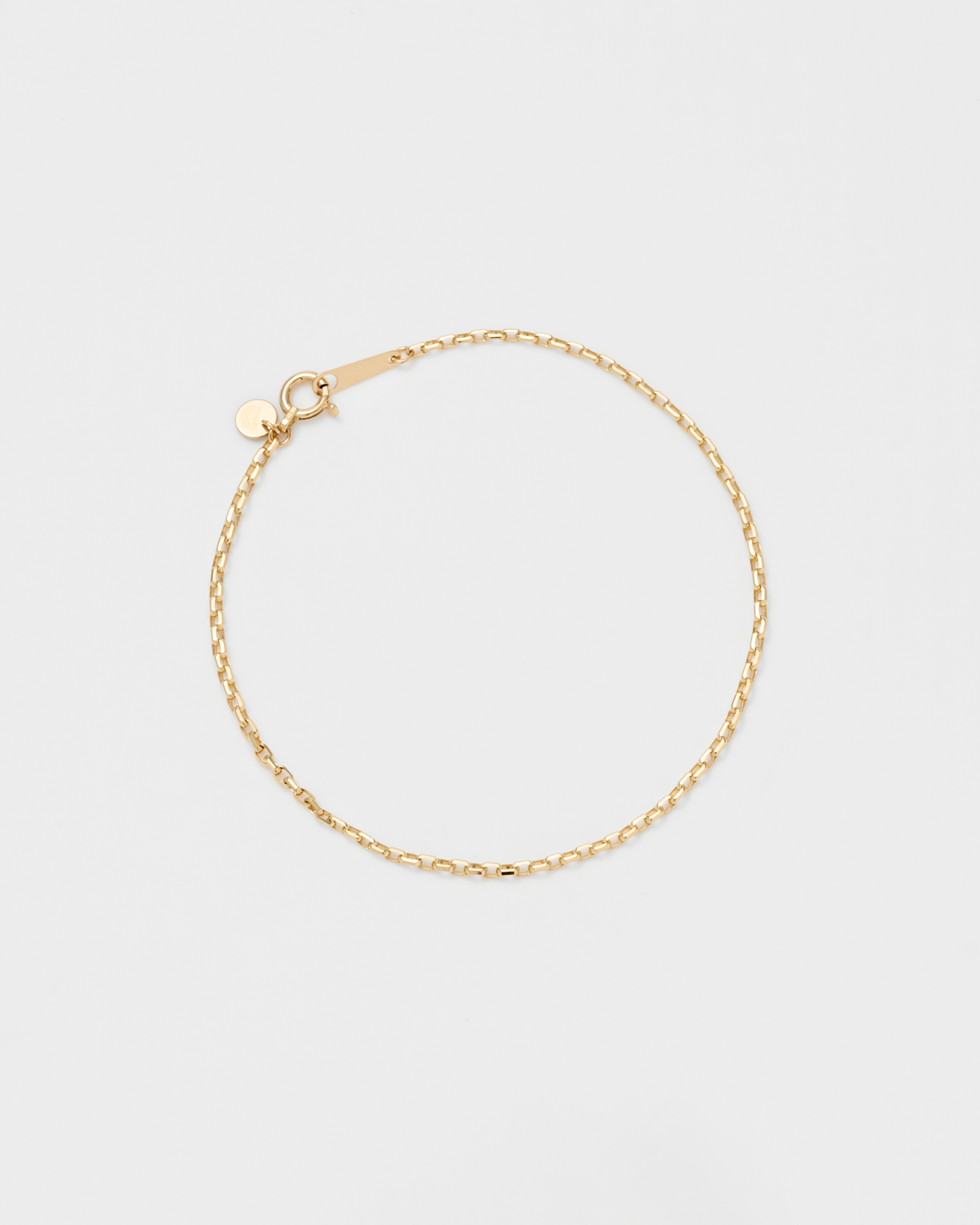 Square Chain DC Bracelet / 18K